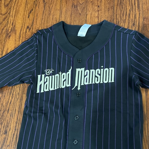 Disney World Haunted Mansion Black and Purple Jersey - Picture 2 of 4